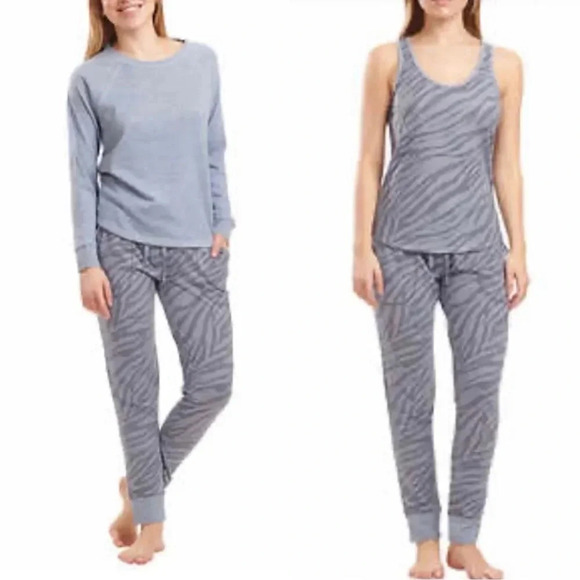 Karen Neuburger Live Love Lounge Womens' 3-Piece Lounge Set - Picture 1 of 14